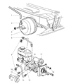 Diagram for 2003 Dodge Ram 1500 Brake Booster Vacuum Hose - 52010134AA