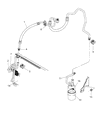 Diagram for 2003 Jeep Wrangler A/C Hose - 55037601AA