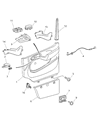 Diagram for 2002 Dodge Sprinter 3500 Mirror Switch - 5123792AA