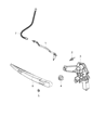 Diagram for 2017 Jeep Renegade Wiper Arm - 68256590AA