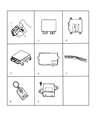 Diagram for 1997 Chrysler Town & Country Body Control Module - 4686670