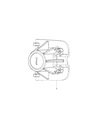 Diagram for Mopar Door Lock Cylinder - 68402259AC
