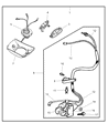 Diagram for Dodge Ram Van Cruise Control Servo - 4669979