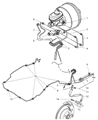 Diagram for 2004 Jeep Wrangler Brake Line - 52008442AD