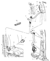 Diagram for 2005 Dodge Durango Seat Belt - 5HP58BD1AE