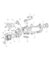 Diagram for Jeep Grand Cherokee Throttle Body - 68012325AA