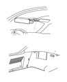 Diagram for Chrysler Crossfire Dome Light - 68022873AA