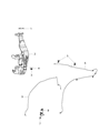 Diagram for 2020 Jeep Grand Cherokee Washer Reservoir - 55079365AF