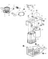 Diagram for 2005 Dodge Ram 2500 Crankcase Breather Hose - 53032052AC