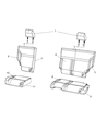 Diagram for 2011 Dodge Nitro Seat Cover - 1ME011K7AA