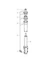 Diagram for 2003 Dodge Sprinter 2500 Shock Absorber - 5104063AA