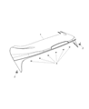 Diagram for 2014 Jeep Cherokee Spoiler - 1UV35TZZAE