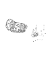 Diagram for 2015 Ram 1500 Transmission Mount - 68159783AA