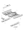Diagram for 2008 Jeep Compass Floor Pan - 5183908AC