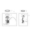 Diagram for Jeep Cherokee Fuel Pump - 68245537AC