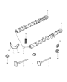 Diagram for Dodge Avenger Intake Valve - MN187696