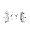 Diagram for Dodge Viper Power Window Switch - 5035279AC