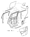 Diagram for Dodge Window Regulator - 55362209AB