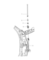 Diagram for Chrysler PT Cruiser Antenna Cable - 4671597AB