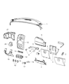 Diagram for Chrysler PT Cruiser A/C Switch - 55111879AA