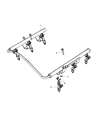 Diagram for Jeep Fuel Injector - RL032701AA