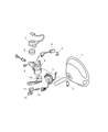 Diagram for 2005 Dodge Sprinter 2500 Steering Wheel - ZF45BD1AA