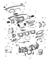 Diagram for Chrysler 200 Ignition Lock Assembly - 1YE61XZ2AA
