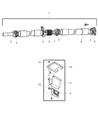 Diagram for 2005 Dodge Ram 2500 Driveshaft Yokes - 5159996AA