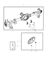 Diagram for Jeep Differential Cover - 68003532AA