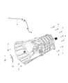 Diagram for Chrysler 300 Transfer Case Cover - 53034177AF