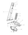 Diagram for 2005 Chrysler Crossfire Shock Absorber - 5142014AA