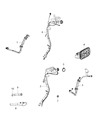 Diagram for 2015 Jeep Grand Cherokee Fuel Filler Neck - 68243684AC