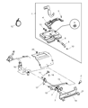 Diagram for 1999 Jeep Wrangler Automatic Transmission Shift Levers - 52104080AC