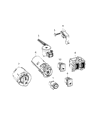 Diagram for 2017 Dodge Viper Headlight Switch - 68158243AB