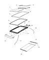 Diagram for Mopar Sunroof - 68289871AA