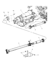 Diagram for 2008 Dodge Magnum Drive Shaft - 4593542AB