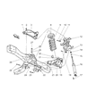 Diagram for 2009 Dodge Ram 2500 Coil Spring Insulator - 52106717AA