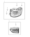 Diagram for Mopar Tail Light - 68417081AD