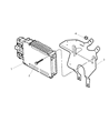 Diagram for Dodge Intrepid Engine Control Module - 4606890AB