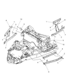 Diagram for 2001 Chrysler Prowler Hood - 4865240AA