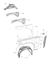 Diagram for 2022 Dodge Charger Wheelhouse - 68477156AB