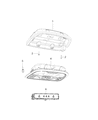 Diagram for 2018 Jeep Cherokee Dome Light - 5MK051DAAH