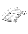 Diagram for 2020 Ram 1500 Car Speakers - 5064360AC