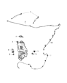 Diagram for 2019 Ram 1500 Windshield Washer Nozzle - 68291571AA