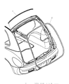 Diagram for 2009 Chrysler PT Cruiser Weather Strip - 4724763AF