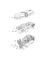 Diagram for 2017 Chrysler Pacifica Relay Block - 68234333AD