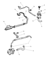 Diagram for 1997 Dodge Intrepid Power Steering Reservoir - 4695521