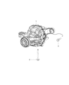 Diagram for 2017 Chrysler 300 Differential - 68269917AE