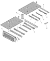 Diagram for Dodge Ram 3500 Axle Beam - 55276912AD