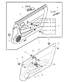 Diagram for 2002 Chrysler Sebring Weather Strip - MR271759